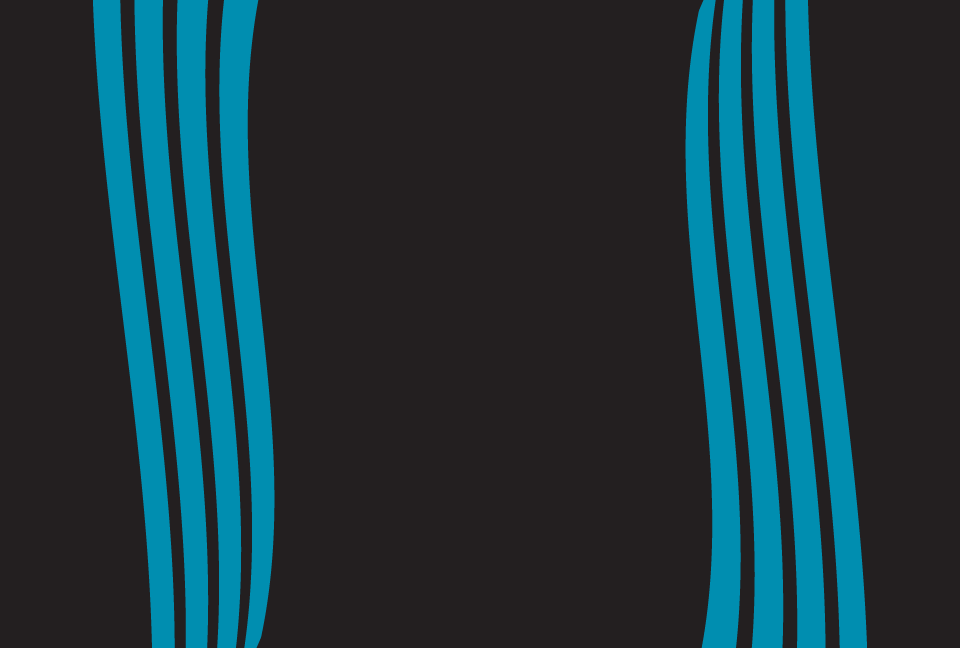 青の縞々の線の黒色の背景素材