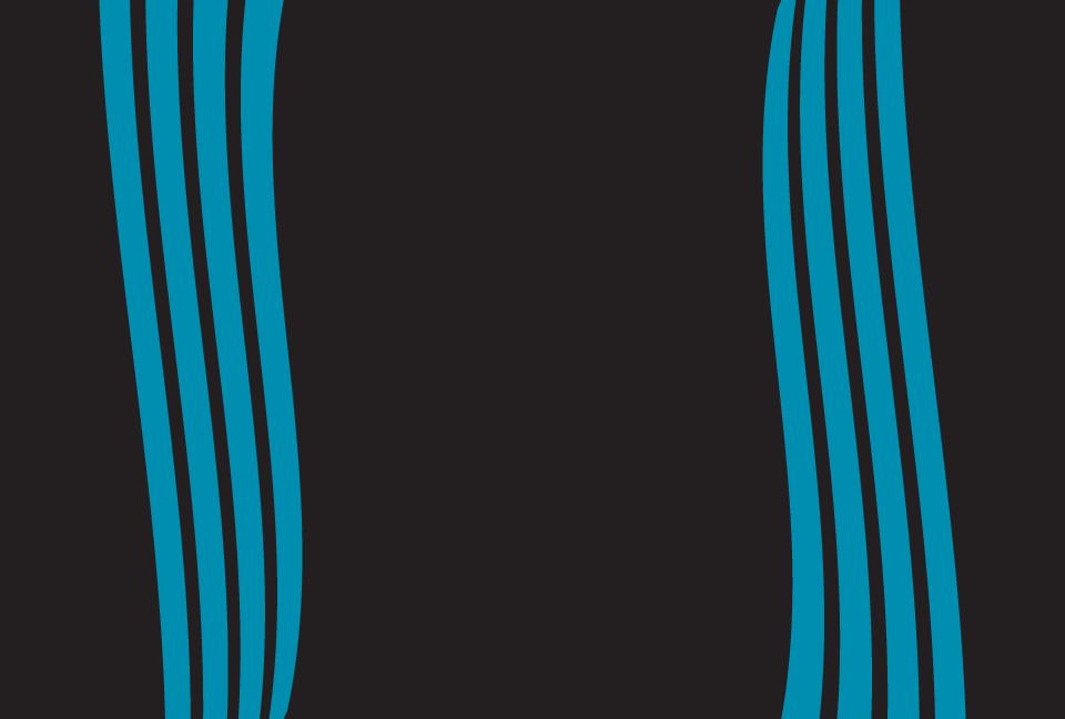 青線のストライプの黒色の背景素材