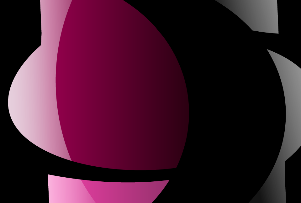 ダークピンクの半円の黒色の背景素材