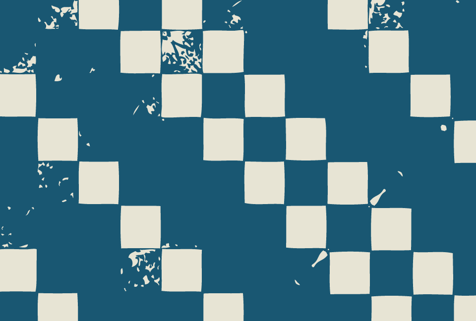 �N���[���F�̃u���b�N���̗ΐF�̔w�i�f��