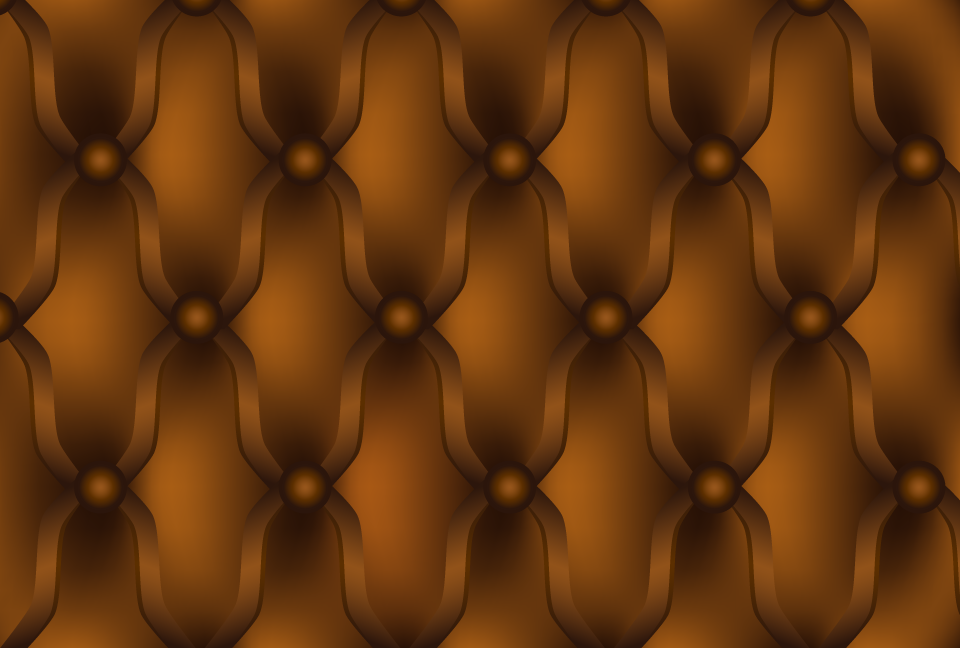 幾何学模様の茶色の背景素材