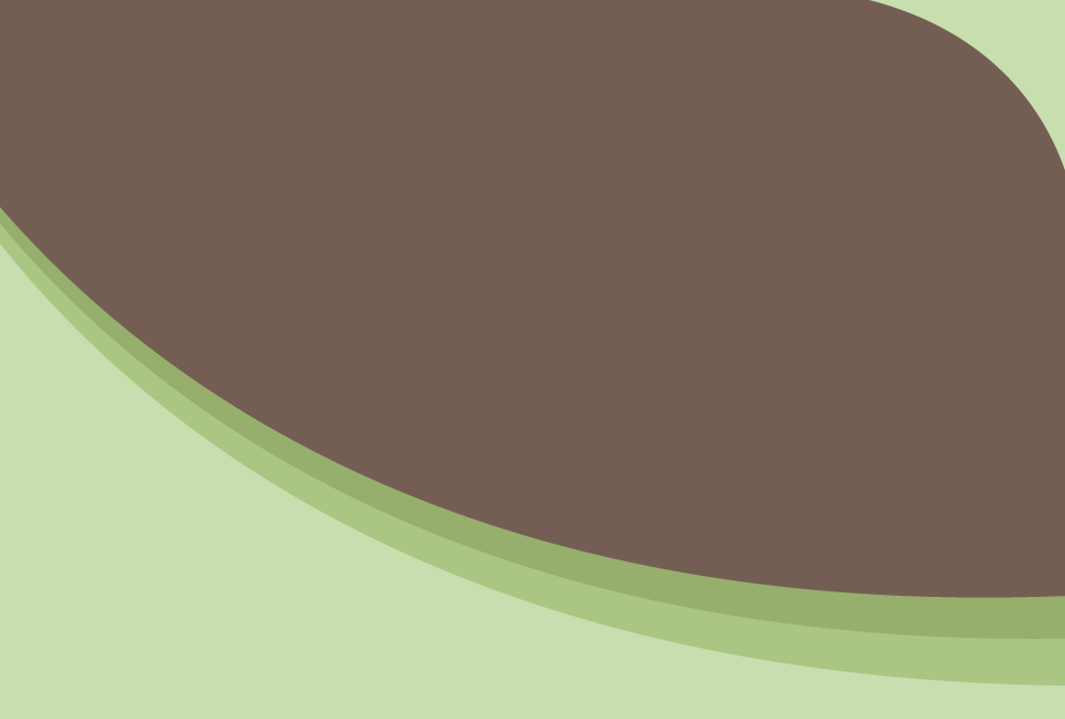 薄緑色の曲線の茶色の背景素材