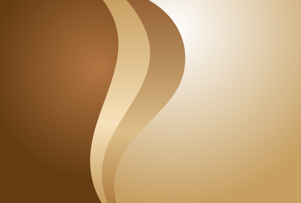 茶色とベージュのベジェ曲線の背景素材