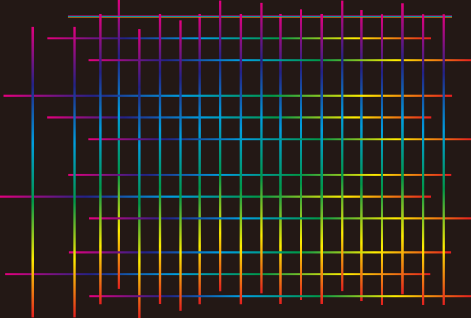 虹色の線が細かく交差している黒色の背景素材 Ai Epsのイラレ イラストレーターのベクター背景素材集が全て無料で商用ok