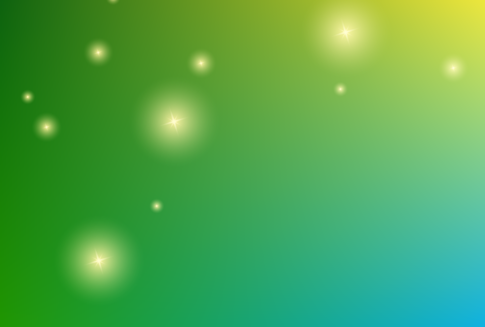 キラキラのパステル緑グラデーションの背景素材