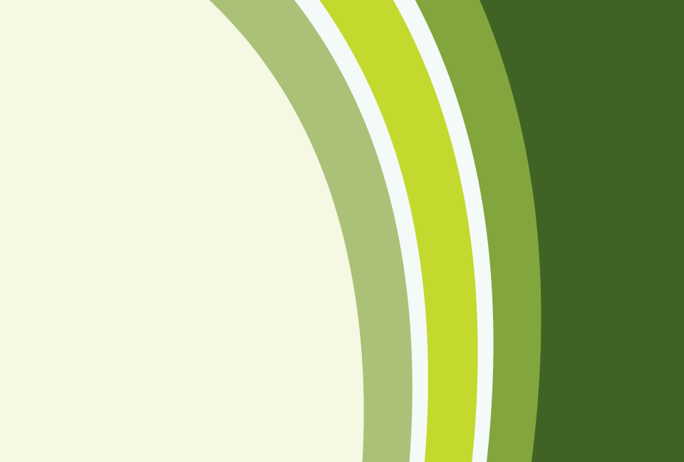 緑系の曲線のクリーム色の背景素材