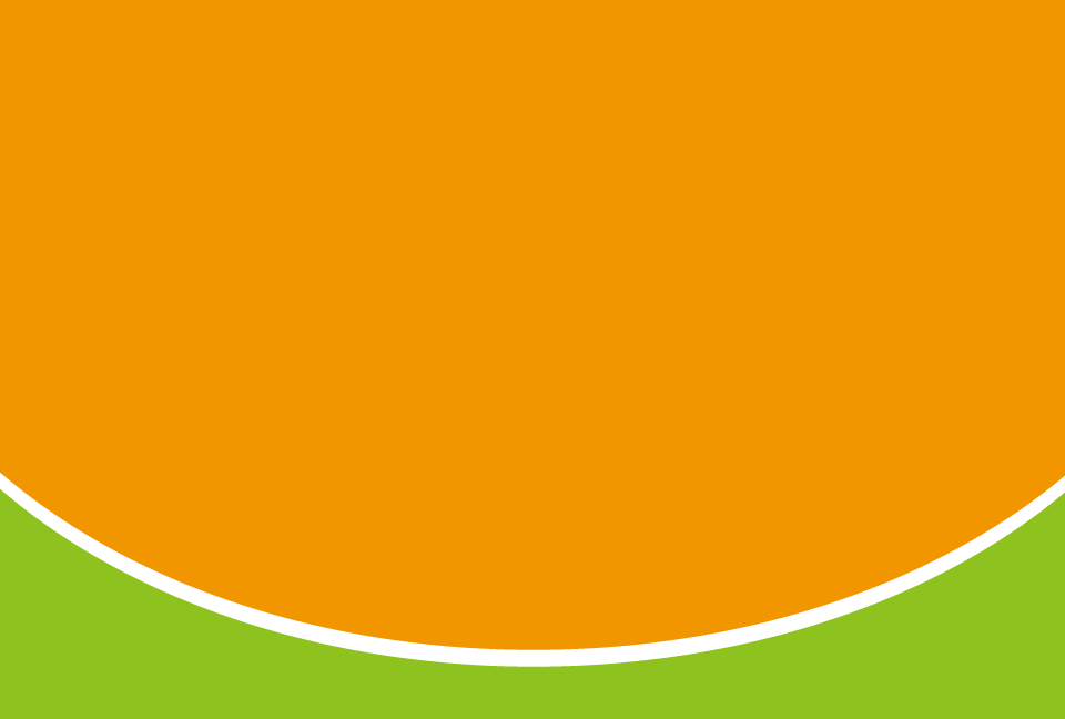 若草色と白線のオレンジの背景素材