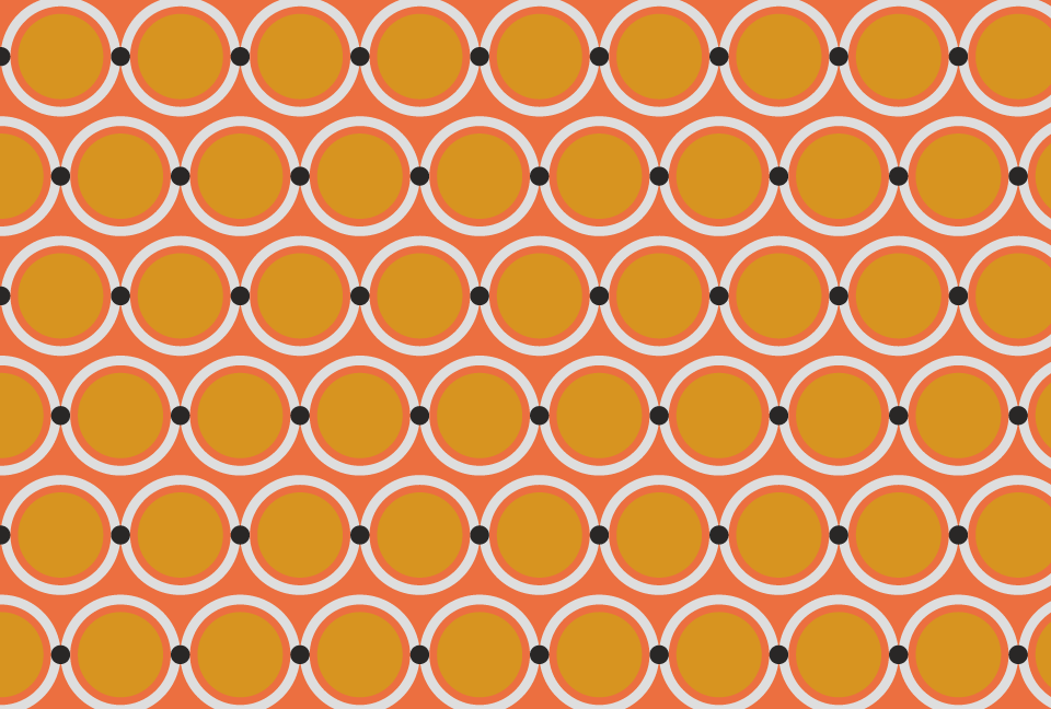 �~����ׂ��􉽊w�͗l�̃I�����W�̔w�i�f��