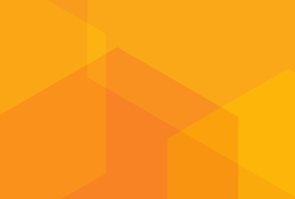 �I�����W�F�̘Z�p�`���d�Ȃ����C���[�W�̔w�i�f��