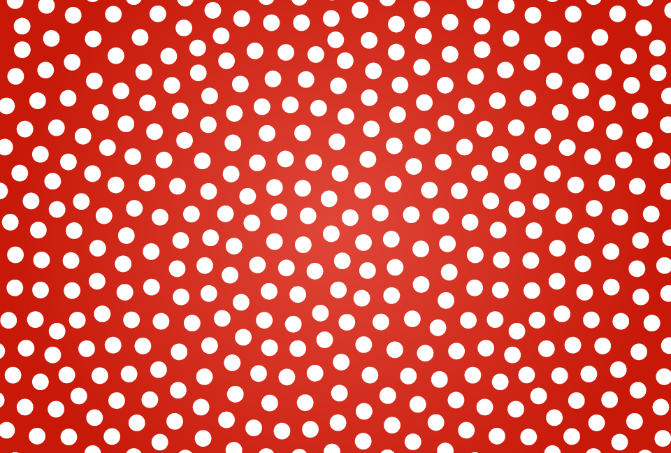 白丸のドットの赤色の背景素材