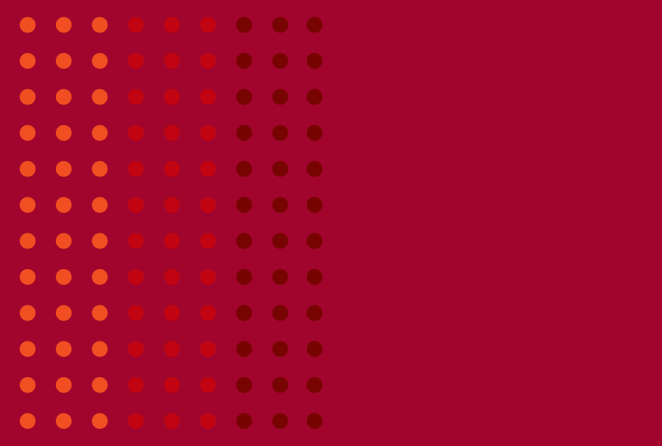 色の異なるドットの濃赤色の背景素材