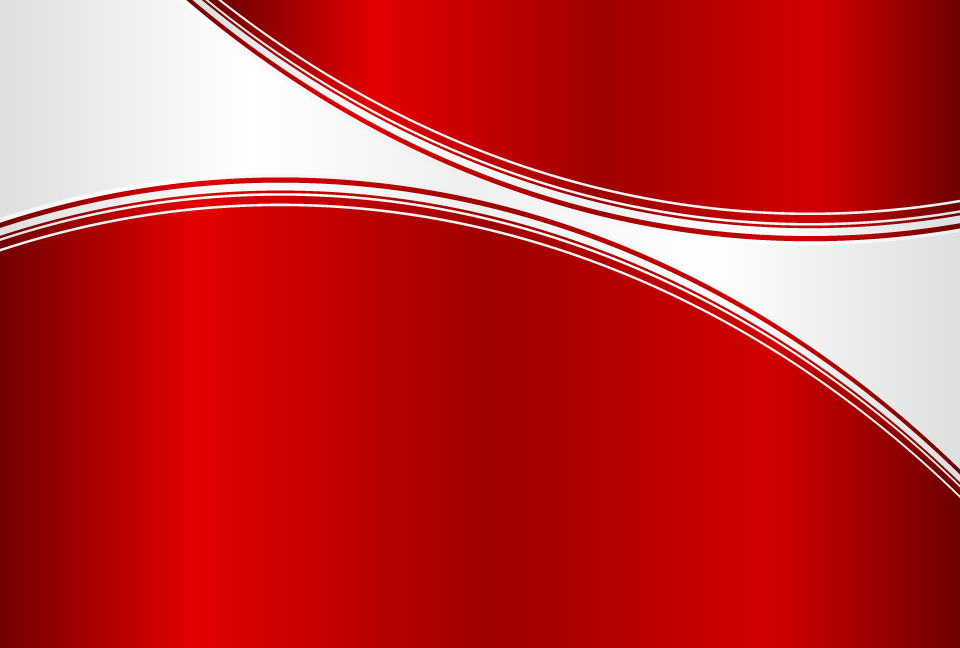 白の曲線で分割している赤色の背景素材