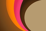 茶・オレンジ・ピンク・ベージュの4色の背景素材
