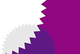 ギザギザ模様の紫色の背景素材