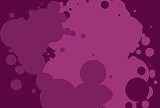 円で描いた濃い紫色の背景素材