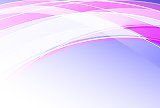 ピンクの曲線が幾重にも重なったパステル青紫グラデの背景素材
