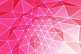 三角形の幾何学模様のピンクグラデーションの背景素材