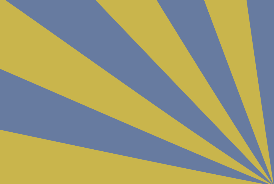 レトロな黄色と青色の背景素材