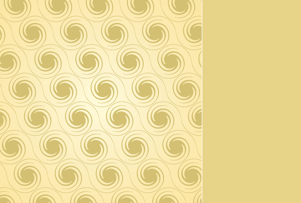 渦巻き模様の黄土色の背景素材