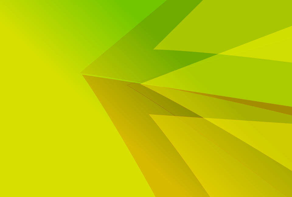 放射状に線が伸びている黄色グリーンの背景素材